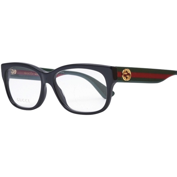 Gucci Women's Eyeglasses GG0278O-011 Black Frame - Picture 6 of 10